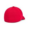 Under Armour Boys Blitzing Cap Stretch Fit, (600) Red / / White, Small/Medium view 2