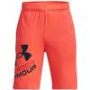 Under Armour Boys Prototype 2.0 Logo Shorts, (877) After Burn / / Black, Youth X-Small view 3