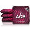 CornholeAce Legendary - Maroon (Set of 4 Bags) - Professional Cornhole Bags - ACE Pro Stamped view 1