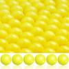 Civaner 150 x 68/61 Caliber Projectiles for Defense and Practice Reusable 68 Breaker Paintballs Solid Plastic Nylon Projectiles(Yellow,68 Caliber) view 1