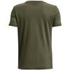 Under Armour Boys' Sportstyle Left Chest Short-Sleeve T-Shirt, (390) Marine OD Green / / Black, Youth X-Small view 2