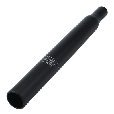 MY MIRONEY 31.6 X 300mm Bike Seat Post Matte Black Bike Seatpost Aluminum Alloy Bicycle Seat Post Replacement for Road & Mountain Bike
