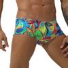 JAXFSTK Men's Swim Briefs Bikini Board Surf Boxer Trunks Swimsuits Elastic & Drawstring Oil Painting M view 3