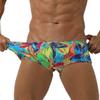 JAXFSTK Men's Swim Briefs Bikini Board Surf Boxer Trunks Swimsuits Elastic & Drawstring Oil Painting M view 4