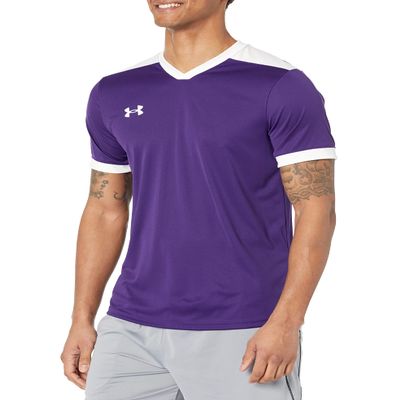 Under Armour Men's Maquina 3.0 Jersey, (500) Purple / / White, Small