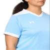 Under Armour Womens Maquina 3.0 Jersey, (475) Carolina Blue / / White, Medium view 3