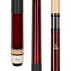 ASKA L2 2-Piece Pool Cue Stick, 58-inches Hard Rock Canadian Maple, 13mm Hard Tip (21-Ounce, Red) view 1
