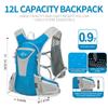 IX INOXTO Hydration Pack Backpack, Lightweight Water Backpack with 2L Hydration Bladder Daypack for Men Women,Running Hydration Vest for Trail Running Hiking Cycling Race Climbing (Blue) view 2