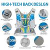 IX INOXTO Hydration Pack Backpack, Lightweight Water Backpack with 2L Hydration Bladder Daypack for Men Women,Running Hydration Vest for Trail Running Hiking Cycling Race Climbing (Blue) view 3