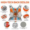 IX INOXTO Hydration Pack Backpack, Lightweight Water Backpack with 2L Hydration Bladder Daypack for Men Women,Running Hydration Vest for Trail Running Hiking Cycling Race Climbing (Light Orange) view 3