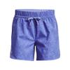 Under Armour Women's Fusion 5-Inch Shorts, (495) Baja Blue / / Fog, XX-Large view 4