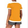 Under Armour Womens Maquina 3.0 Jersey, (750) Steeltown Gold / / White, Large view 2