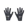 Under Armour Women's Motive Softball Gloves, (012) Pitch Gray/Pitch Gray/Metallic Rose Gold, Small view 1