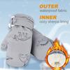 UTTPLL Toddler Mittens Lined Fleece Warm Ski Snow Gloves Infant Baby Toddler Waterproof Kids Winter Mittnes For Boys Girls Dinosaur Pink 4-6 Years view 3