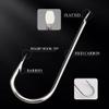 KUYWLMKMZZ Fishing Hooks 100PCS with Stabbed Hook High Carbon Steel Jig Mackerel Fish Hook Fishing Gear Fishing Tackle (Size : 6#) view 3