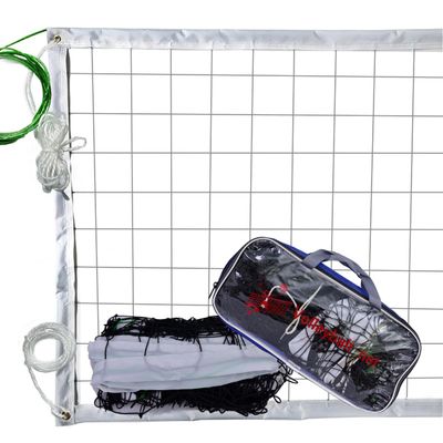 Professional Volleyball Net Outdoor Indoor for Backyard Beach Pool Schoolyard, Standard Size 32 FT x 3 FT