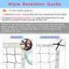 Professional Volleyball Net Outdoor Indoor for Backyard Beach Pool Schoolyard, Standard Size 32 FT x 3 FT view 2