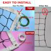 Professional Volleyball Net Outdoor Indoor for Backyard Beach Pool Schoolyard, Standard Size 32 FT x 3 FT view 3