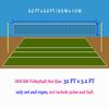 Professional Volleyball Net Outdoor Indoor for Backyard Beach Pool Schoolyard, Standard Size 32 FT x 3 FT view 4