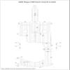 Boat EVA Faux Teak Decking Floor Compatible with 2004 Regal 2200 Swim Step Cockpit view 2