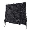 Black Camouflage Net,Large Camo Netting,Military Nets,Privacy Screen,Army Sunshade Mesh,for Decoration,Hunting,Party,Camping and Car Cover,with Mesh Net Behind (5x5m(16.4x16.4ft)) view 3