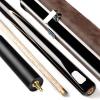 LIUHD Pool Cue Stick 9.5mm/10mm Tips with Case 3/4 Split Billiard Stick Billiard Accessories Set Pool Stick Set Snooker Cues for Home Bars Pool Halls,D,11.5MM view 1