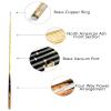 LIUHD Pool Cue Stick 9.5mm/10mm Tips with Case 3/4 Split Billiard Stick Billiard Accessories Set Pool Stick Set Snooker Cues for Home Bars Pool Halls,D,11.5MM view 3