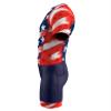 Sparx Mens Elite Aerosuit Triathlon Suit Mens Short Sleeve Tri Suit Skinsuit (US Flag, XL) view 3