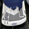Boat EVA Faux Teak Decking Floor Compatible with 1995 Regal Classic 223 Express Cruiser Swim Step view 1