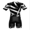 Sparx Mens Elite Aerosuit Triathlon Suit Mens Short Sleeve Tri Suit Skinsuit (Brushes, XL) view 4