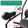 NOKINS Golf Cart Armrest, No Drilling Required, Flip Golf Cart Armrest with Cup Holder, for EZGO, Club Cart Yamaha view 3