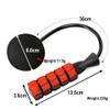 Cordless Jump Rope Big Tangle Free Ball Weighted Jump Ropes for Fitness Indoor Exercise Skipping Rope Double Bearing High Speed Skipping Rope Workout for Men Women Kids (Black Red) view 2