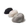 XIXIDIAN Summer Newsboy Cap Men Women Herringbone Bakerboy Caps Lightweight Breathable Flat Hat Beret for Male (Color : A, Size : 55-59cm) view 2