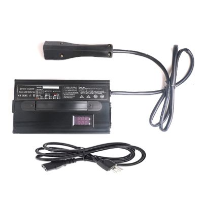 WYSWDJ Golf Cart Battery Charger Replacment, LED Display Club Car Golf Cart Battery Charger,48v15a