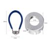 LETUSPORT Bike Spoke Adjustment Wrench Bicycle Rim Truing Tool Set of 2 (Silver and blue) view 2