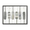 Stupell Industries Water Poles Geometric Patterned Canoe Paddle Oars, Design by Andi Metz view 1