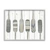 Stupell Industries Water Poles Geometric Patterned Canoe Paddle Oars, Design by Andi Metz view 1