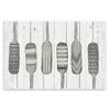Stupell Industries 'Water Poles Geometric Patterned Canoe Paddle Oars', Wall Plaque Art, 19 x 13 Inches, Easy to Hang and Sturdy, Made in USA, by Andi Metz view 1
