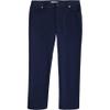 Calvin Klein Boys' Flat-front Suit Dress Pant, Straight Leg Fit & Hemmed Bottom, Belt Loops & Functional Front Pockets, Bright Blue Tech, 5 view 1