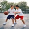 Mad Game Boys Athletic Shorts - 5 Pack Athletic Performance Mesh Running Basketball Shorts for Boys with Pockets (Sizes 8-18), Size 16-18, Black/Grey/Charcoal/Navy/Royal view 2