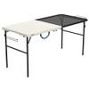 LIFETIME Folding Tailgate Table with Grill Rack, Portable Outdoor Camping Station, 5-Foot view 1