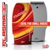 Boogieboard Plasma 36" Bodyboard- Adjustable Leash - Lightweight Bodyboard - PE Foam, Slick Bottom - Easy to Grip -Smaller Sized Rider (2 Pack Bundle) view 3
