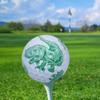 Green Dinosaur Fullwrap Golf Balls 12 Pack  Great Gift Idea- Perfect for The Person who has Everything. view 2