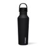 Corkcicle Sport Canteen - Keeps Drinks Cold 25 Hours - Stainless Steel Water Bottle - Triple-Insulated - Spill-Proof - Summer Drinkware Gift - Keeps Drinks Ice Cold - 20 oz - Matte Black view 1