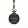 Grandpa Gifts from Grandson, for Grandpa, Birthday Gifts for Grandpa from Grandson, Grandpa Pocket Watch, Grandpa's Little Boy, Grandpa Gifts Idea, Grandpa Present view 1
