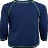 Quad Seven Toddler Boys Rash Guard Shirt - Long Sleeve Swim Shirt for Baby and Toddler Boys (Size: 2T-4T), Size 4T, Navy view 4