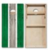 Tailgating Pros Striped Tournament Grade Cornhole Board Set w/LED Rings- Includes 4'x2' Regulation Boards, Ring Lights, Bean Bags, and Carrying Cases view 2