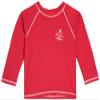 Quad Seven Toddler Boys Rash Guard Shirt - Long Sleeve Swim Shirt for Baby and Toddler Boys (Size: 2T-4T), Size 3T, Red view 1