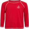Quad Seven Toddler Boys Rash Guard Shirt - Long Sleeve Swim Shirt for Baby and Toddler Boys (Size: 2T-4T), Size 3T, Red view 3
