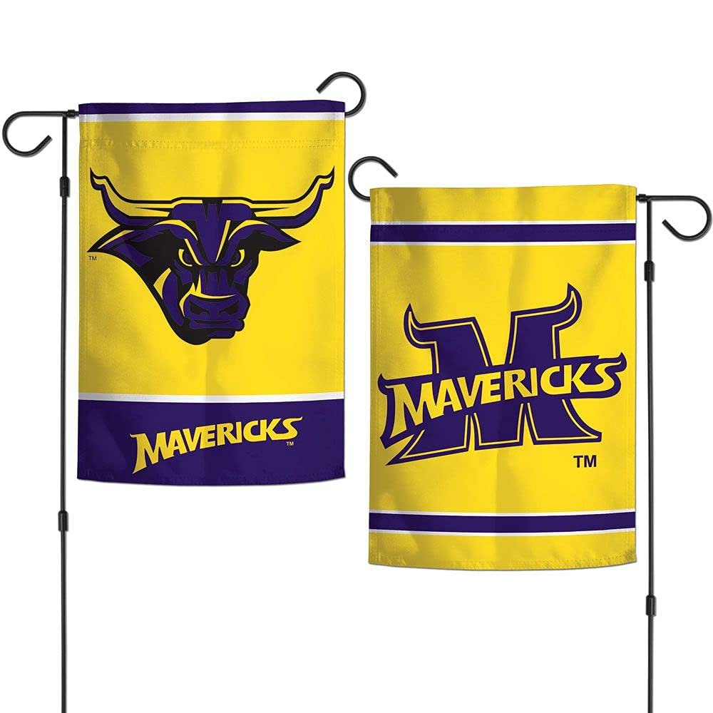 Flags Georgia Minnesota State University - Mankato Mavericks 12.5 x 18inch Double Sided Yard and Garden College Banner Flag Is Printed in the USA,